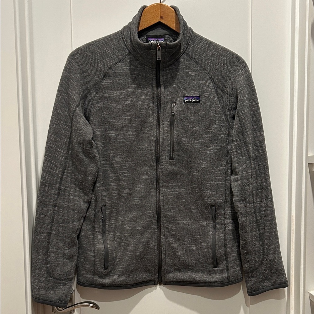 Patagonia Men's Charcoal Heathered Knit Jacket